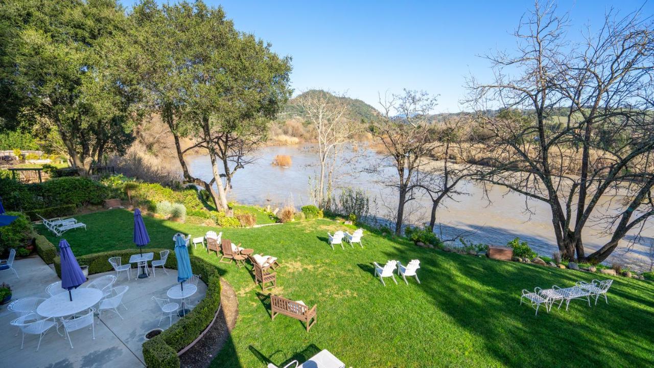 The River Belle Inn Healdsburg Bagian luar foto